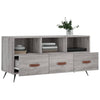 TV-taso harmaa Sonoma 102x36x50 cm tekninen puu