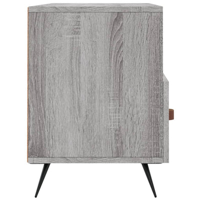 TV-taso harmaa Sonoma 102x36x50 cm tekninen puu