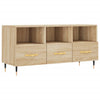 TV-taso Sonoma-tammi 102x36x50 cm tekninen puu