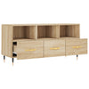 TV-taso Sonoma-tammi 102x36x50 cm tekninen puu