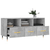 TV-taso betoninharmaa 102x36x50 cm tekninen puu
