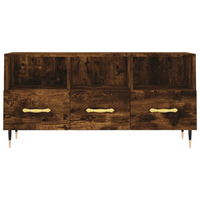 TV-taso savutammi 102x36x50 cm tekninen puu