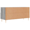 TV-taso harmaa Sonoma 102x36x50 cm tekninen puu