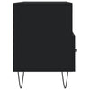 TV-taso musta 102x36x50 cm tekninen puu