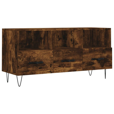 TV-taso savutammi 102x36x50 cm tekninen puu