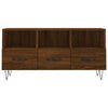 TV-taso ruskea tammi 102x36x50 cm tekninen puu