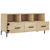 TV-taso Sonoma-tammi 102x36x50 cm tekninen puu