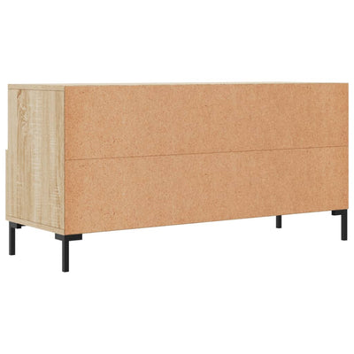 TV-taso Sonoma-tammi 102x36x50 cm tekninen puu