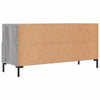 TV-taso harmaa Sonoma 102x36x50 cm tekninen puu
