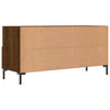 TV-taso ruskea tammi 102x36x50 cm tekninen puu