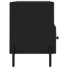 TV-taso musta 102x36x50 cm tekninen puu