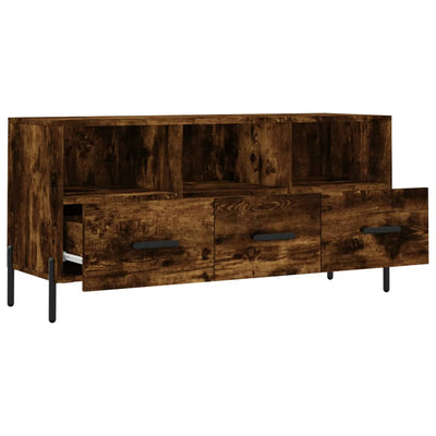 TV-taso savutammi 102x36x50 cm tekninen puu