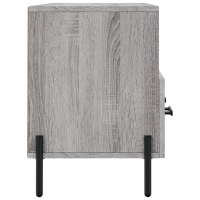 TV-taso harmaa Sonoma 102x36x50 cm tekninen puu