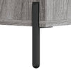 TV-taso harmaa Sonoma 102x36x50 cm tekninen puu