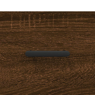 TV-taso ruskea tammi 102x36x50 cm tekninen puu