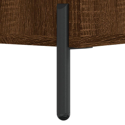 TV-taso ruskea tammi 102x36x50 cm tekninen puu