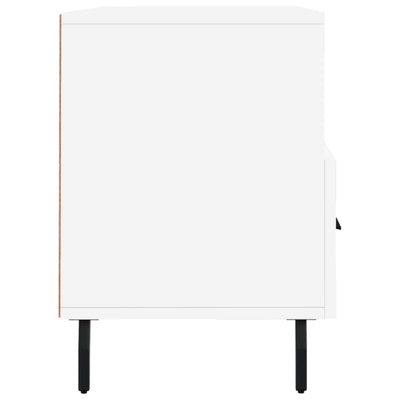 TV-taso valkoinen 102x36x50 cm tekninen puu