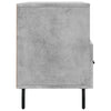 TV-taso betoninharmaa 102x36x50 cm tekninen puu