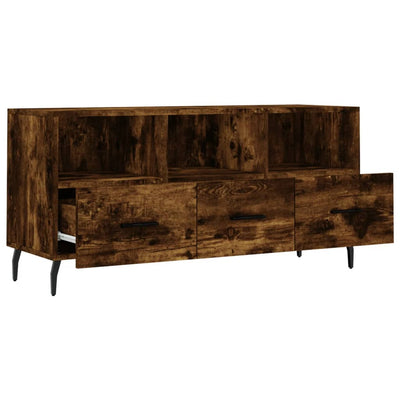 TV-taso savutammi 102x36x50 cm tekninen puu