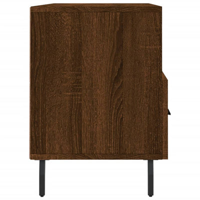 TV-taso ruskea tammi 102x36x50 cm tekninen puu