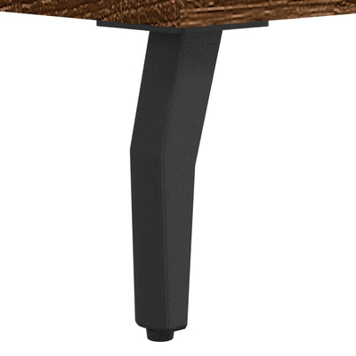 TV-taso ruskea tammi 102x36x50 cm tekninen puu