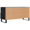 TV-taso musta 102x36x50 cm tekninen puu
