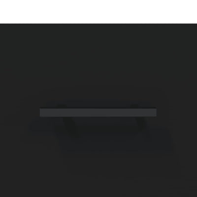 TV-taso musta 102x36x50 cm tekninen puu