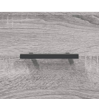 TV-taso harmaa Sonoma 102x36x50 cm tekninen puu