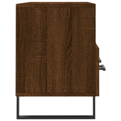 TV-taso ruskea tammi 102x36x50 cm tekninen puu
