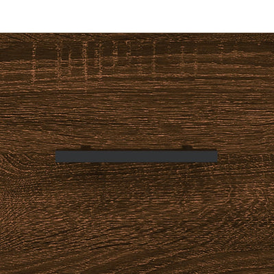 TV-taso ruskea tammi 102x36x50 cm tekninen puu