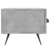 TV-taso betoninharmaa 150x36x30 cm tekninen puu
