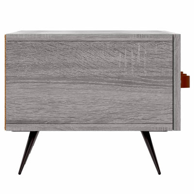 TV-taso harmaa Sonoma 150x36x30 cm tekninen puu