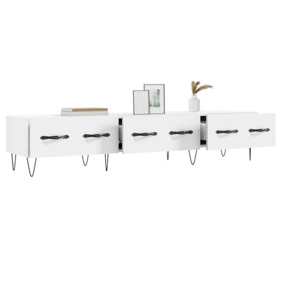 Valkoinen tv-taso Grigoriana 150x36x30cm (puinen)