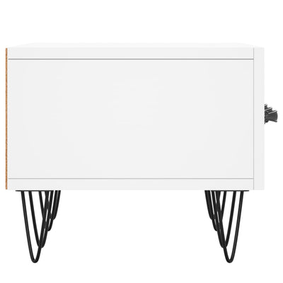 TV-taso valkoinen 150x36x30 cm tekninen puu