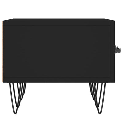 TV-taso musta 150x36x30 cm tekninen puu