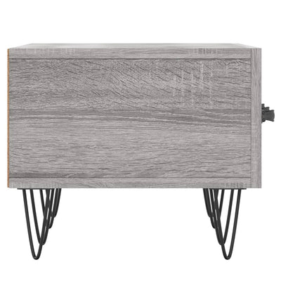 TV-taso harmaa Sonoma 150x36x30 cm tekninen puu