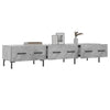 TV-taso betoninharmaa 150x36x30 cm tekninen puu