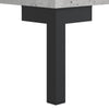 TV-taso betoninharmaa 150x36x30 cm tekninen puu