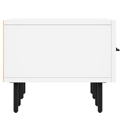 TV-taso valkoinen 150x36x30 cm tekninen puu