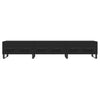 TV-taso musta 150x36x30 cm tekninen puu