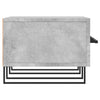 Betoninharmaa TV-taso 150x36x30 cm teknisestä puusta