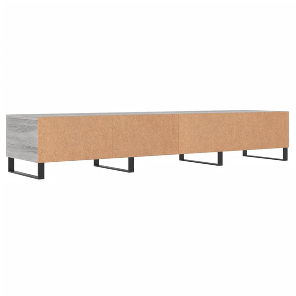 TV-taso harmaa Sonoma 150x36x30 cm tekninen puu
