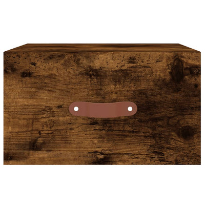 Savutammi seinäkiinnitettävät yöpöydät Zalia 35x35x20cm (2 kpl)