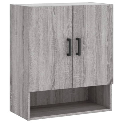 Seinäkaappi harmaa Sonoma 60x31x70 cm tekninen puu