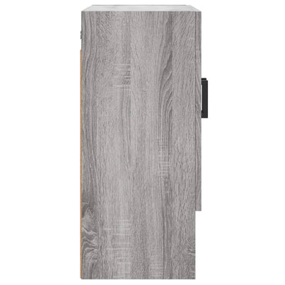Seinäkaappi harmaa Sonoma 60x31x70 cm tekninen puu