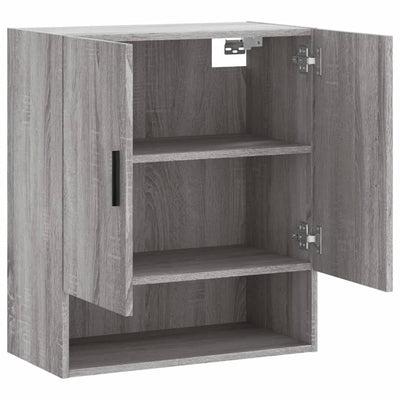 Seinäkaappi harmaa Sonoma 60x31x70 cm tekninen puu