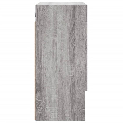 Seinäkaappi harmaa Sonoma 60x31x70 cm tekninen puu