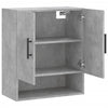 Seinäkaappi betoninharmaa 60x31x70 cm tekninen puu
