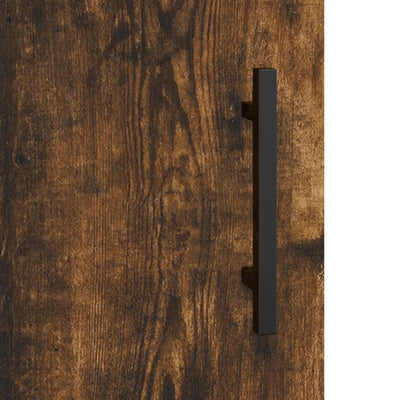 Seinäkaappi savutammi 60x31x70 cm tekninen puu