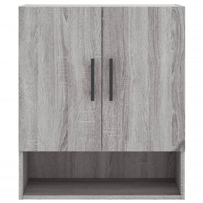 Seinäkaappi harmaa Sonoma 60x31x70 cm tekninen puu